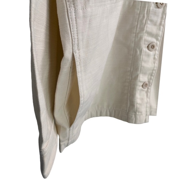 Madewell Women’s Drakefield Jacket in Ecru Size Medium NWT - Picture 6 of 12